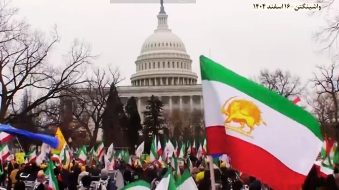پرونده:تظاهرات ایرانیان در واشنگتن- ۱۶اسفند ۱۴۰۴.jpg