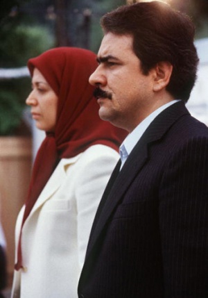مسعود و مریم رجوی رهبران سازمان مجاهدین خلق ایران پس از انقلاب ایدئولوژیک