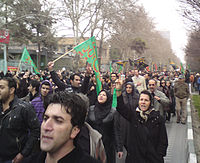 تظاهرات مردم در عاشورای ۸۸