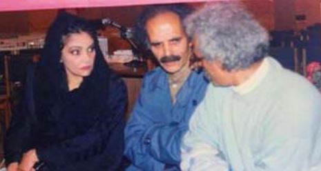 پرونده:غزاله علیزاده و هوشنگ گلشیری.JPG
