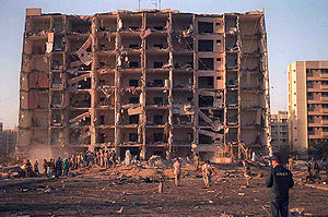 انفجار تروریستی در برج الخبر عربستان
