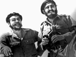 فیدل کاسترو و چه گوارا رهبران انقلاب کوبا