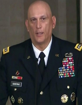 ٰژنرال اودیرنو رئیس ستاد مشترک ارتش آمریکا
