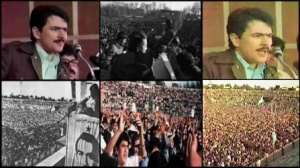 سخنرانی مسعود رجوی در میتینگ امجدیه