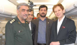 بابک زنجانی با سرتیپ سپاه