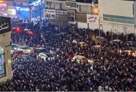 سیل جمعیت در تظاهرات تهران، ۱۸ دی‌ماه