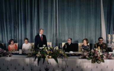 سخنرانی جیمی کارتر در شب سال نو ۱۹۷۷ میلادی در تهران