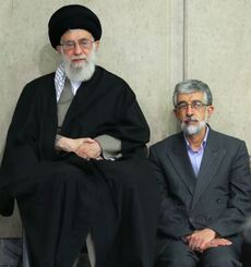 حداد عادل و خامنه‌ای