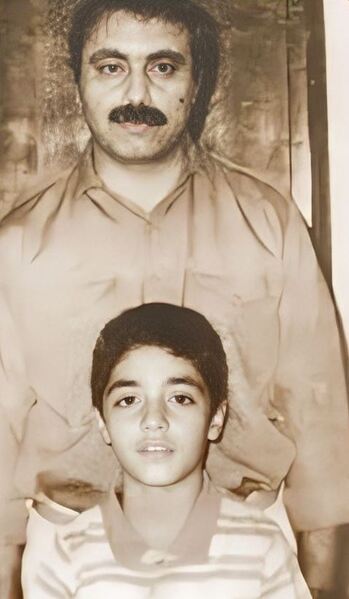 پرونده:ابوذر و فرزندش حنیف.JPG