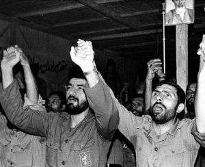 صیاد شیرازی و محسن رضایی در زمان جنگ ایران و عراق