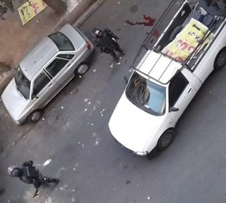 پیکر مهدی حضرتی پشت وانت بار
