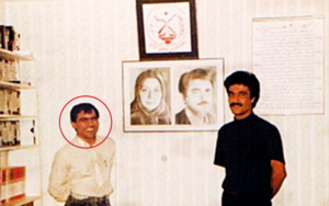 صمد منتظری در پایگاه مجاهدین