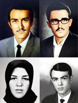 احمد، رضا، مهدی و مهین رضایی