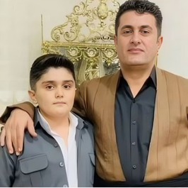 شیرزاد احمدی‌نژاد و فرزندش محمد