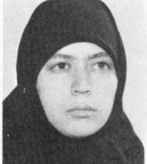 مریم رجوی در سال‌های دهه ۵۰.JPG