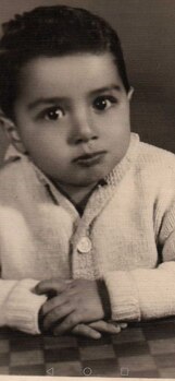 کودکی محمد شمس موسیقیدان