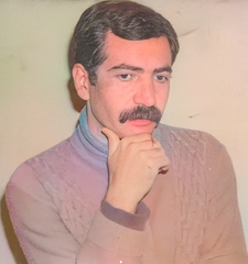 عکس جوانی علی‌اشرف درویشیان