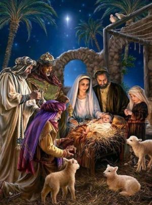 نقاشی تولد مسیح