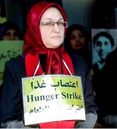 مرضیه رضایی در اعتصاب غذا