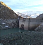 خالی شدن آب سد کرج.jpg