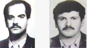 دو تن از عاملان ترور دکتر کاظم رجوی