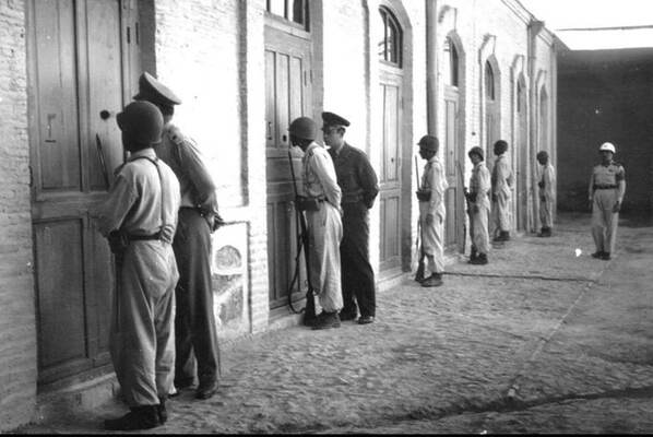 زندان قزل‌قلعه زمانی که دایر بود.