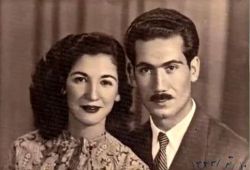 مرتضی کیوان و همسرش پوران سلطانی