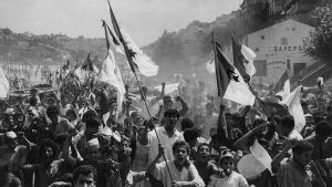 پیروزی و استقلال مردم الجزایر