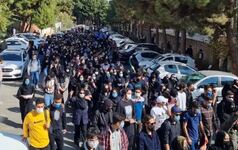 تظاهرات دانشجویان در تهران