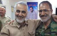 سرهنگ مراد عباسی‌فر و قاسم سلیمانی