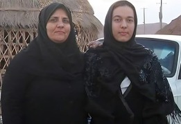 مریم آروین و مادرش (طیبه نظری)