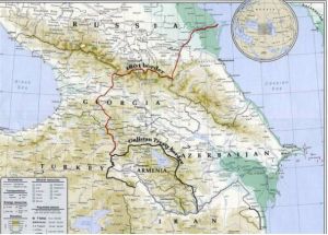 منطقه تحت حاکمیت ایران در منطقه قفقاز پیش از عهدنامه گلستان.JPG